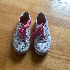 Unicorn Vans - Size 1 Kids